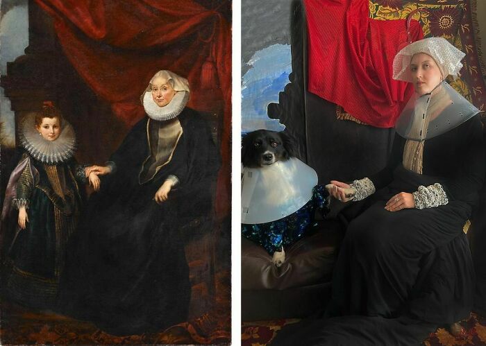 An Old Lady With A Young Girl, 1605/06
an Adult Lady With A Young Pup, 2020
peter Paul Rubens, @staatsgaleriestuttgart
#gettymuseumchallenge #tussenkunstenquarantaine #betweenartandquarantine #stagaathome