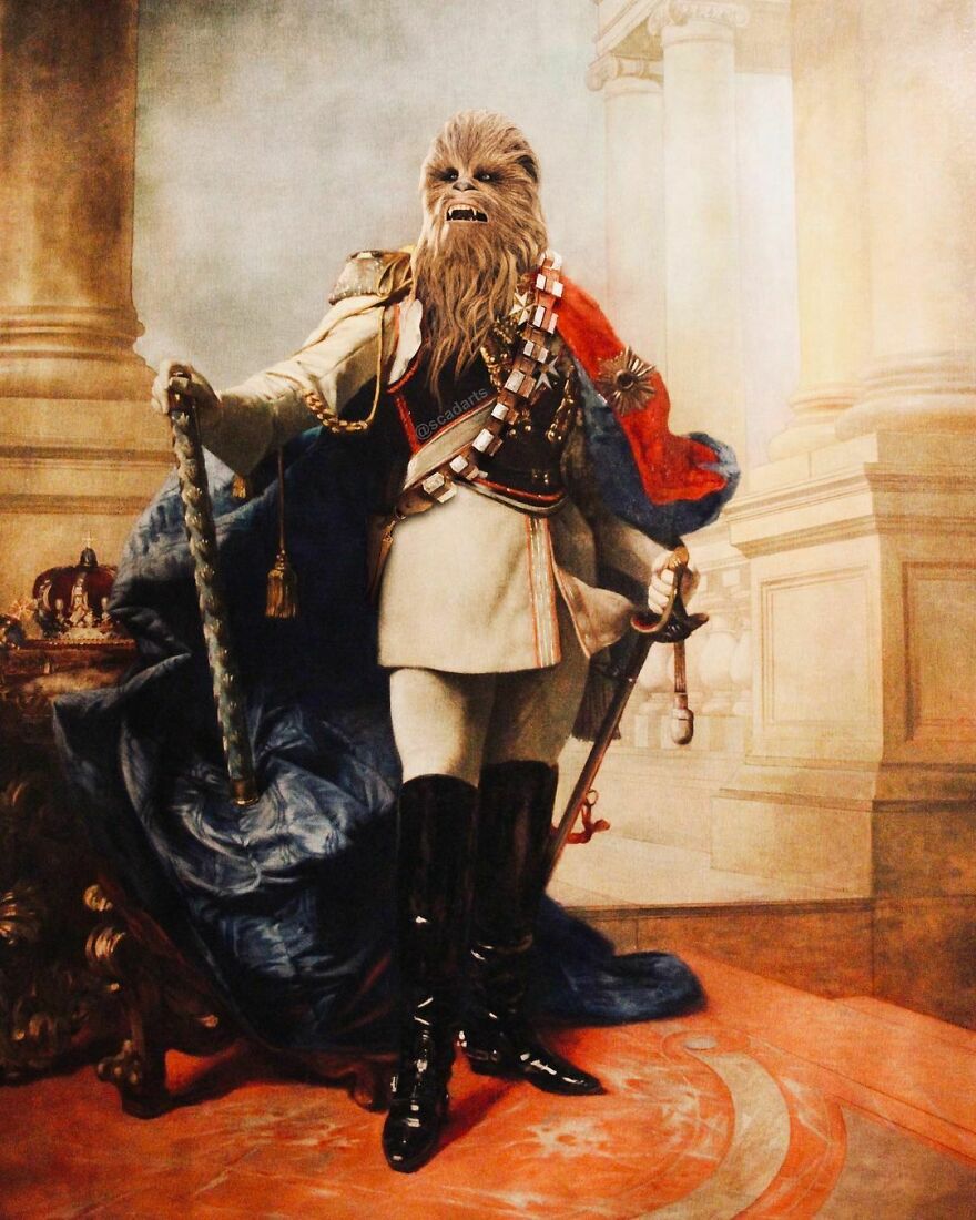 Chewbacca Of Kashyyyk First Of His Name, Protector Of The Realm And Lord Of The Galactic Kingdoms