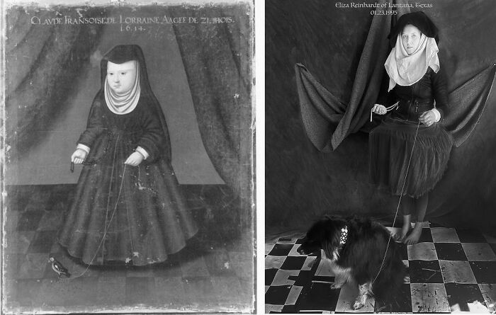 Claudia Franziska Of Lorraine, 1614
eliza Reinhardt Of Lantana, 2020
french Artist @pinakotheken
#tussenkunstenquarantaine #betweenartandquarantine #gettymuseumchallenge