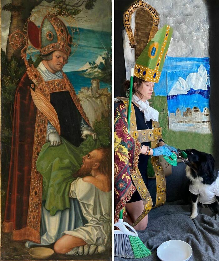 Pfirtscher Altar: St. Martinus, Around 1526 By Lucas Cranach The Elder Ä vs. Pfirtscher Altar: St. Martinus, Around 2020