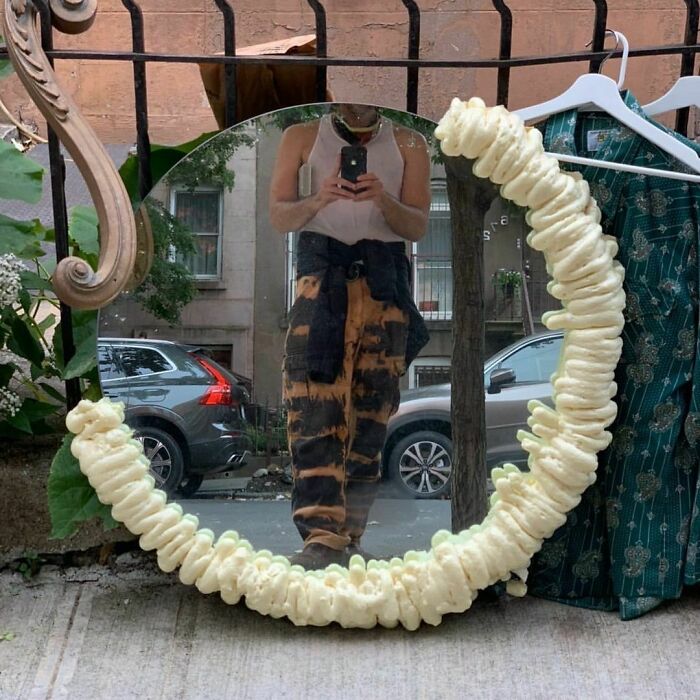 Danielarmitano Made This Incredible Mirror And Left It At 643 Warren St