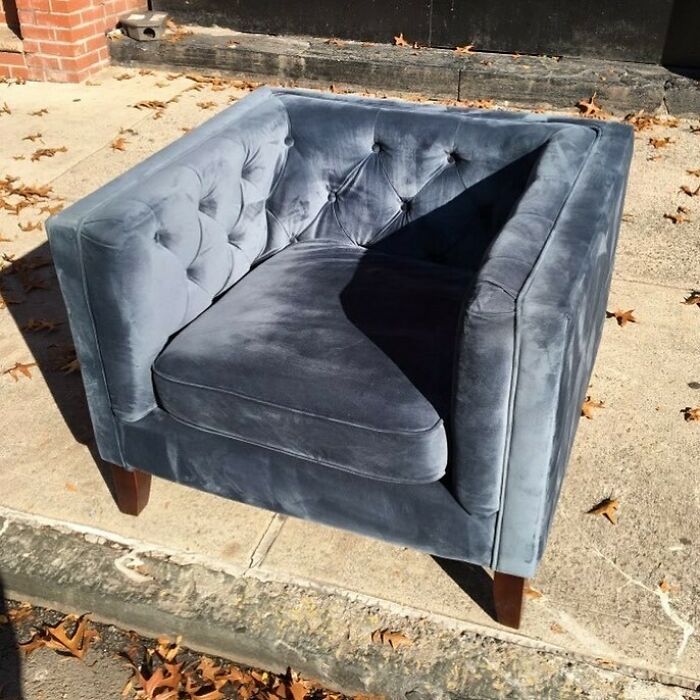 Don’t Panic. But It’s Velvet And Blue. In Front Of 501 W 147th Street 