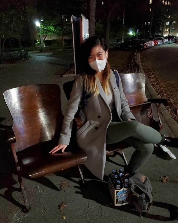 Cinemas Closed? No Problem. Snag These Theater Seats And Fire Up Netflix ! Antique Theater Chairs On Ave A And E14th!