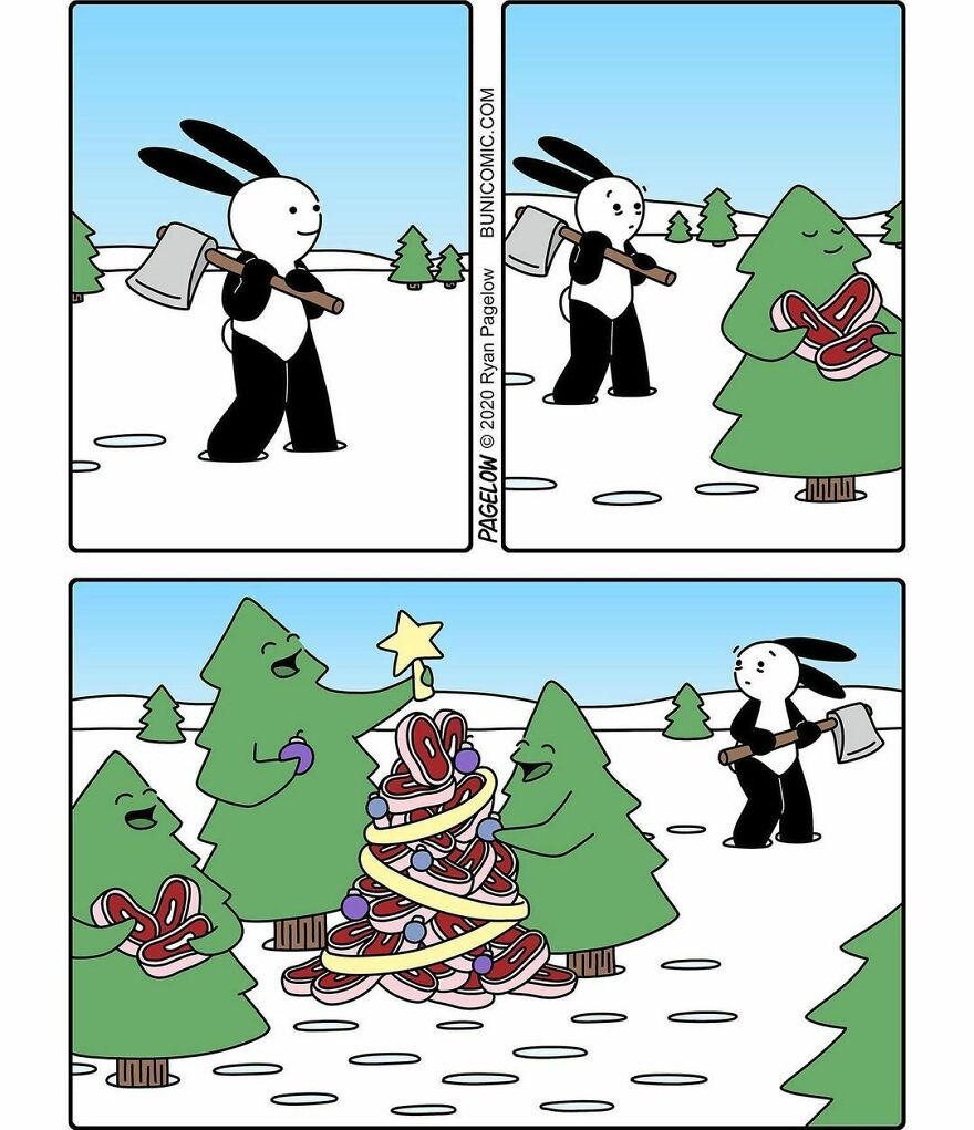 Funny-Cute-Comics-Dark-Endings-Ryan-Pagelow-Bunicomic