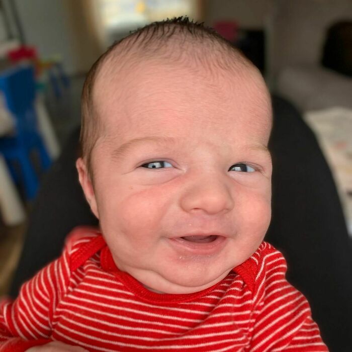 Say Hi To Grandpa Luca! 1 Month Old Or 71 Years Old?