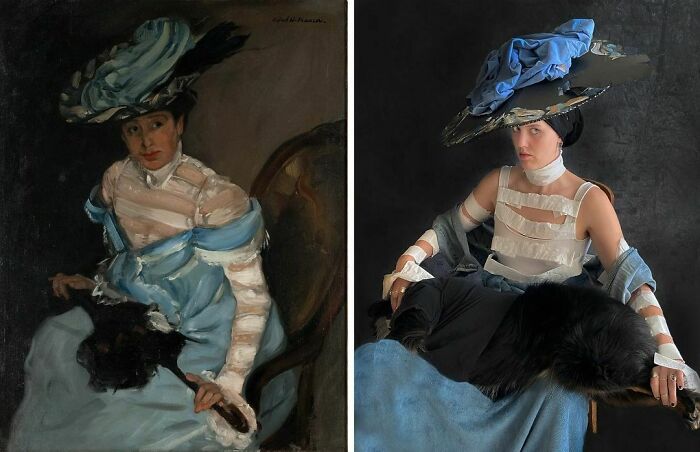 The Black Parasol (Gabrielle), 1904
the Black Paradog (Eliza), 2020
alfred Henry Maurer @thecmoa
#tussenkunstenquarantaine #gettymuseumchallenge #betweenartandquarantine