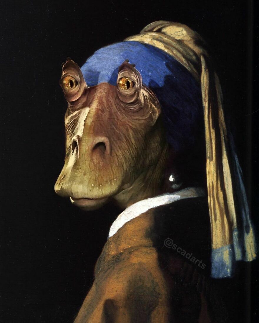 Binks With A Pearl Earring