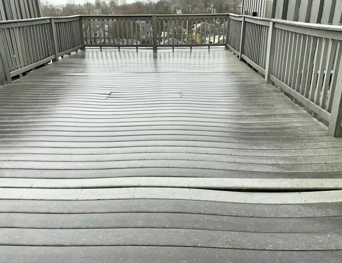 Wavy Deck! Imagine A Couple Of Cocktails