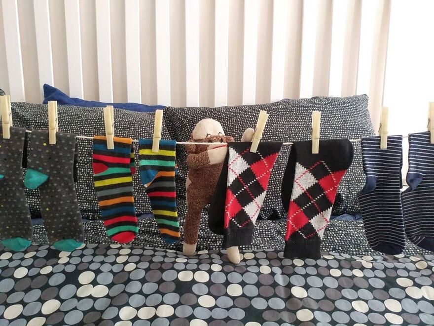 Covid-19-Entertainment-Husband-Sock-Monkey-Socky