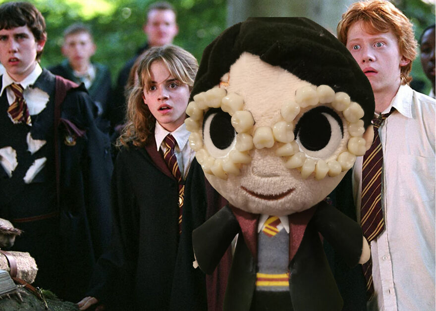 I Add Teeth Onto Soft Toys Then Put Them In Movie Scenes