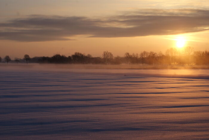 Lots And Lots Of Snow In Northern Germany Right Now