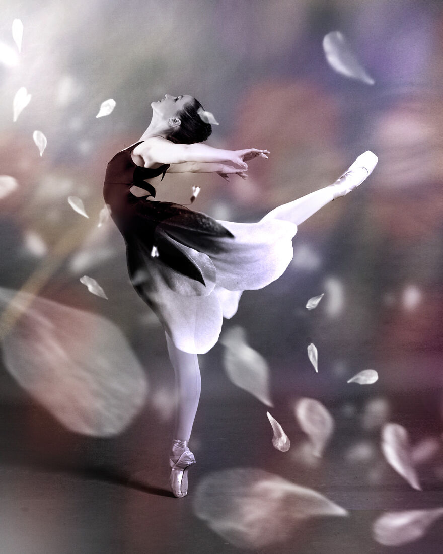 Dance Of Flowers, In This Project I Combine Two Incarnations Of Grace And Beauty - Ballet And Flowers. (7 Pics)