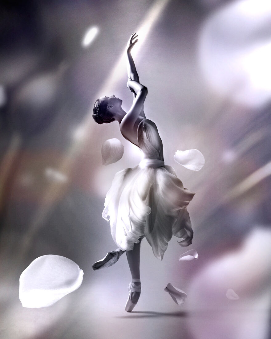 Dance Of Flowers, In This Project I Combine Two Incarnations Of Grace And Beauty - Ballet And Flowers. (7 Pics)