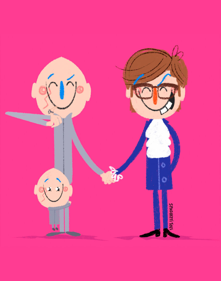 Dr. Evil And Austin Powers