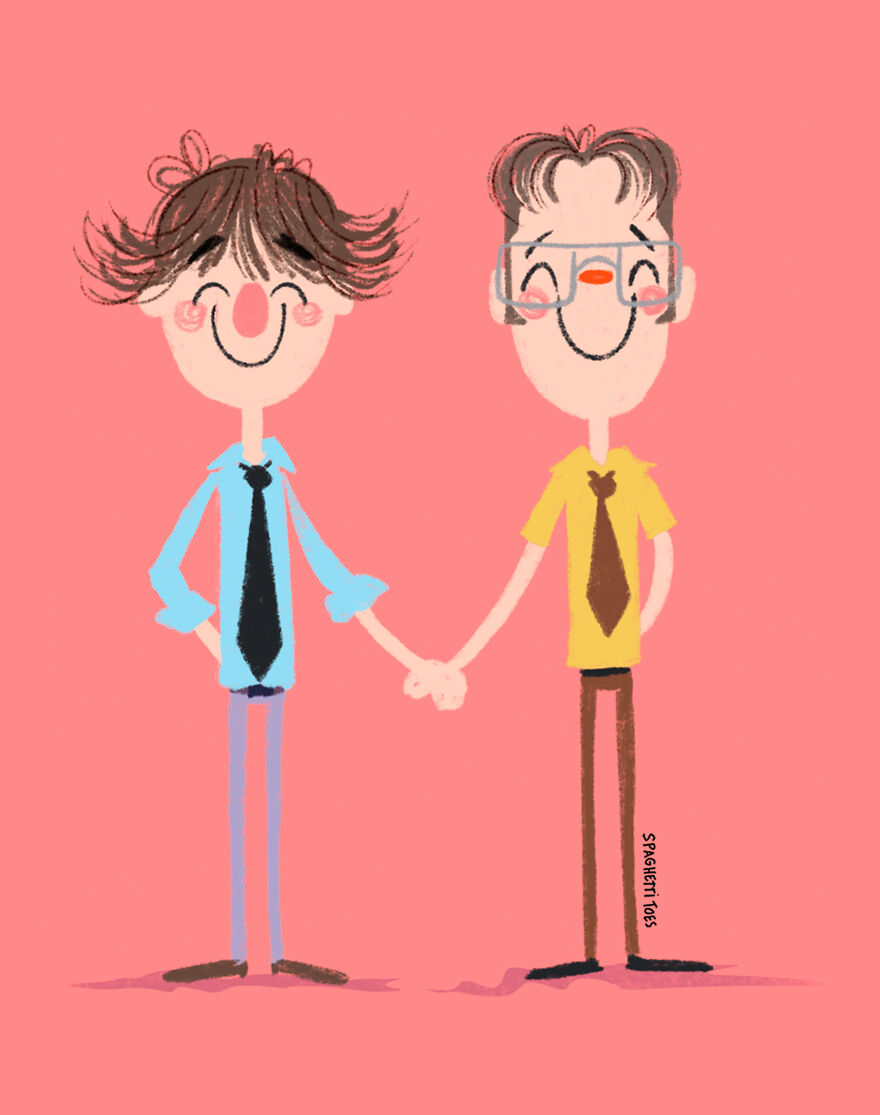 Jim And Dwight From "The Office"