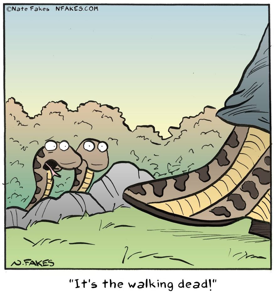 Meet The Humor Of Nate Fakes, The Illustrator Who Will Surely Brighten Your Day