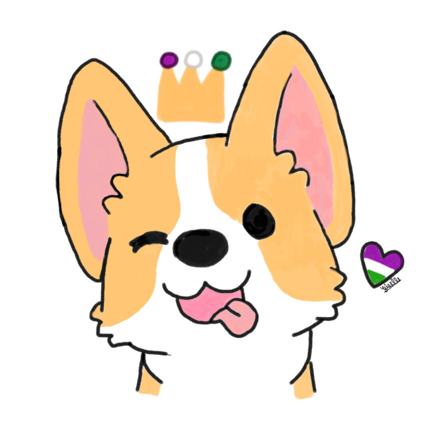 I Created 10 Digital Drawings To Support Pride