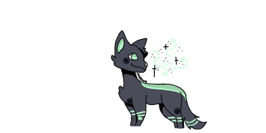 I Made This Yesterday Of One Of My Ocs, Smoky