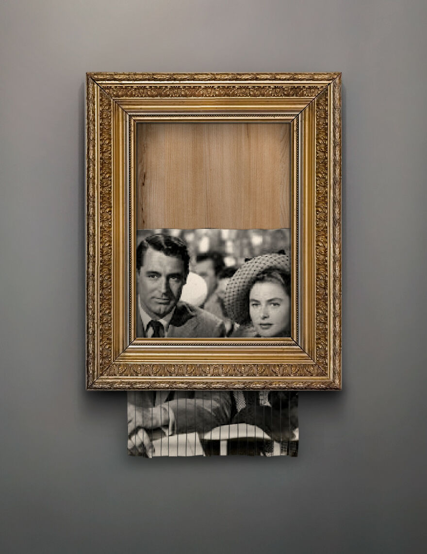 Carey Grant And Ingrid Bergman