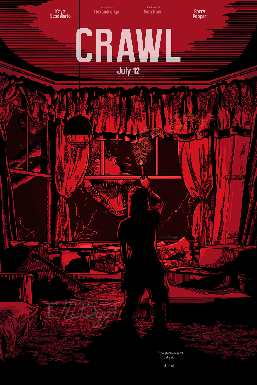 I Reimagined And Illustrated 6 Movie Posters From My Favorite Films I Reimagined And Illustrated 6 Movie Posters From My Favorite Films