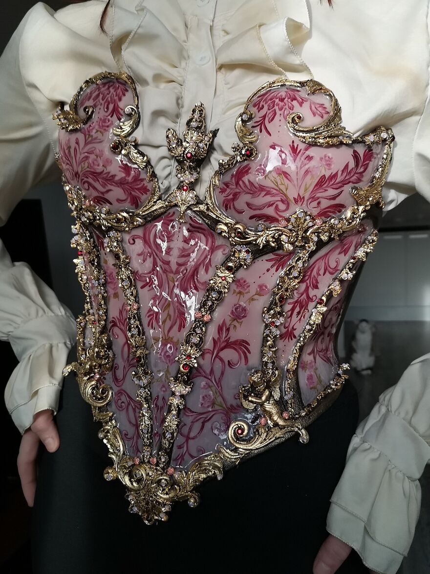 Cardi B Wore My Handmade Porcelain Costume In Her New Video 'Up' Cardi B Wore My Handmade Porcelain Costume In Her New Video 'Up'