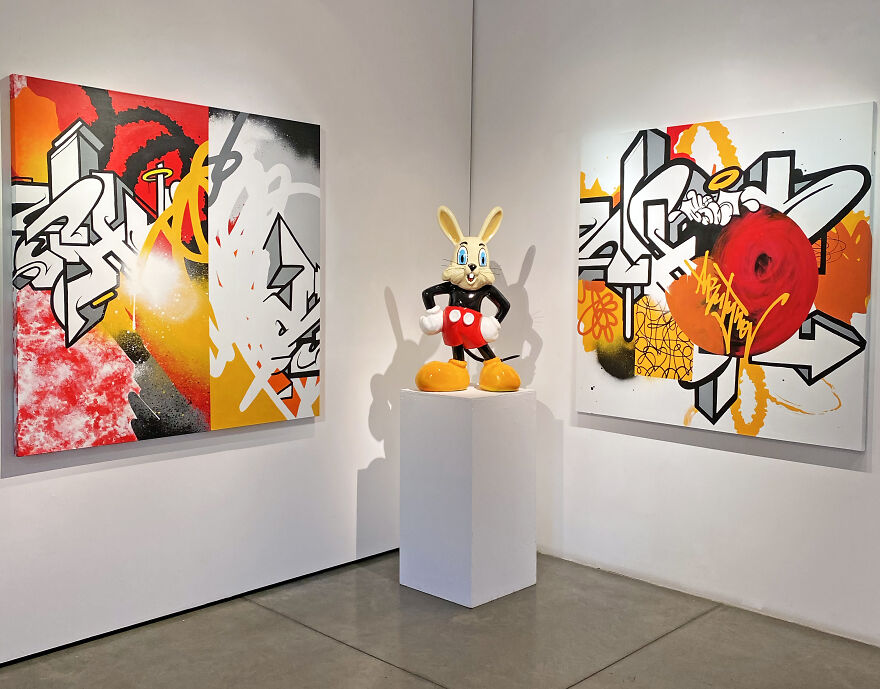 I Paint And I Had A First Personal Exhibition