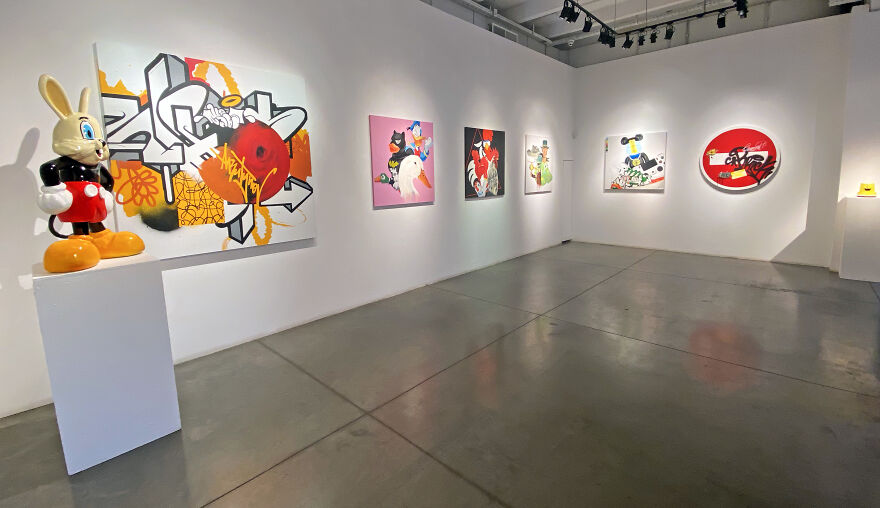 I Paint And I Had A First Personal Exhibition