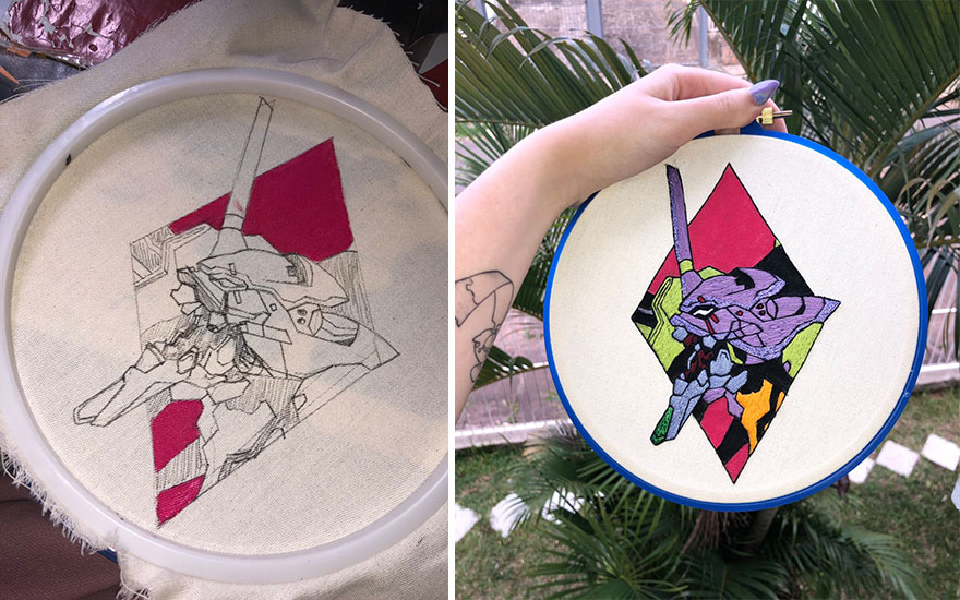 Sketch vs. Final Artwork