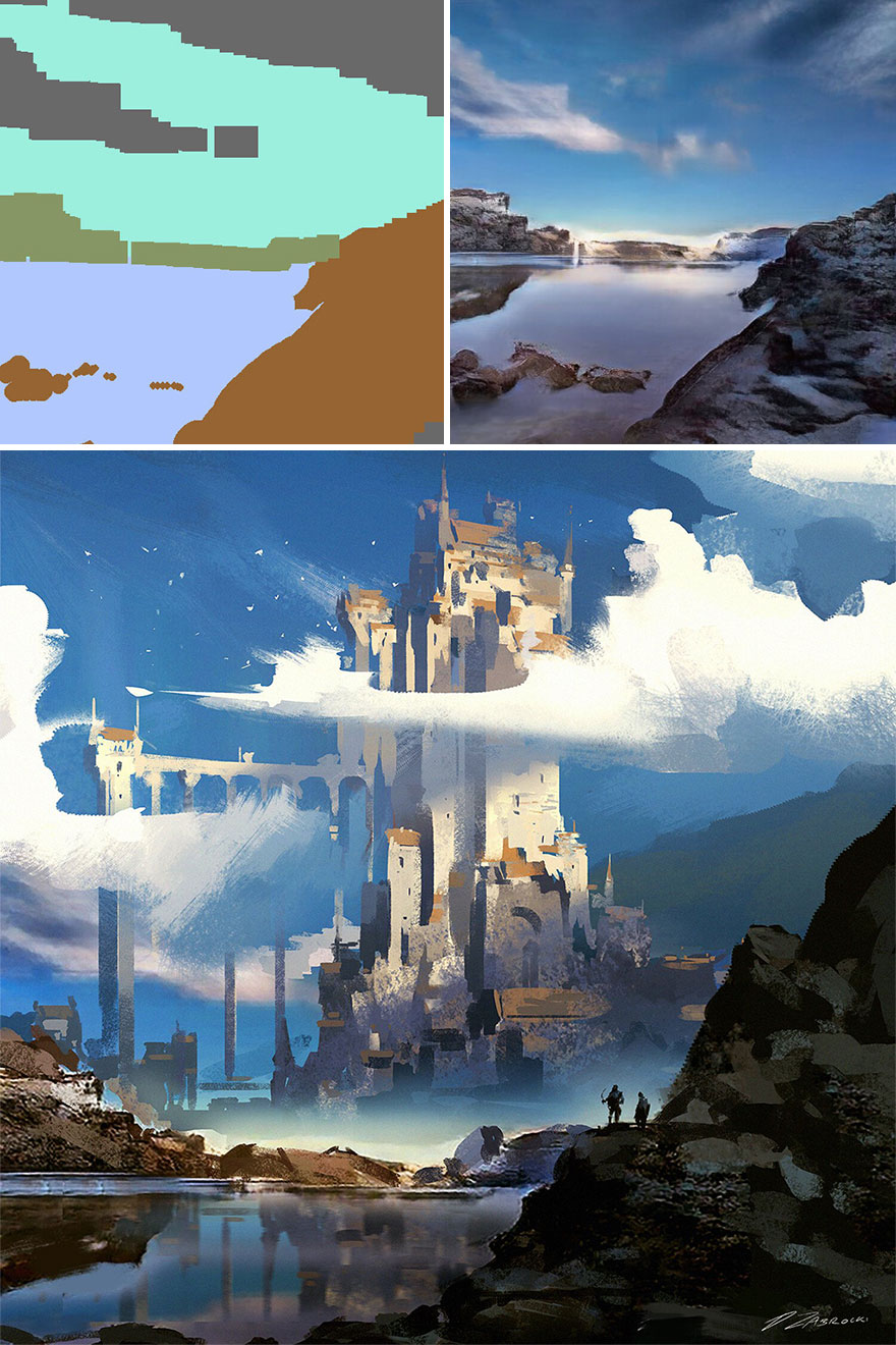 Sketch vs. Final Artwork