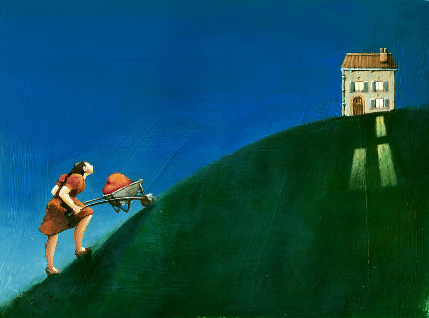 Magic Realism Illustrations Created By A Social Health Worker From A Small Italian Town (64 New Pics)