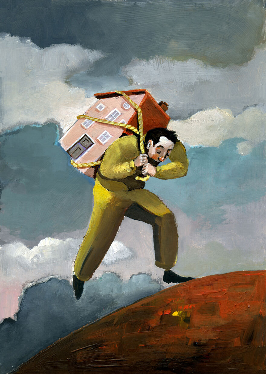 Magic Realism Illustrations Created By A Social Health Worker From A Small Italian Town (64 New Pics)