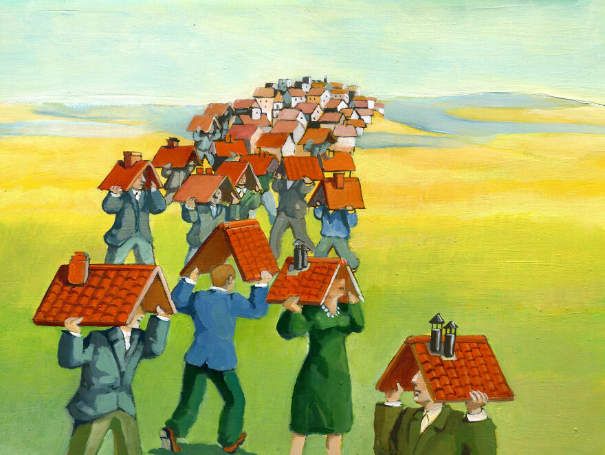 Magic Realism Illustrations Created By A Social Health Worker From A Small Italian Town (64 New Pics)