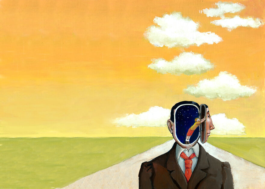 Magic Realism Illustrations Created By A Social Health Worker From A Small Italian Town (64 New Pics)