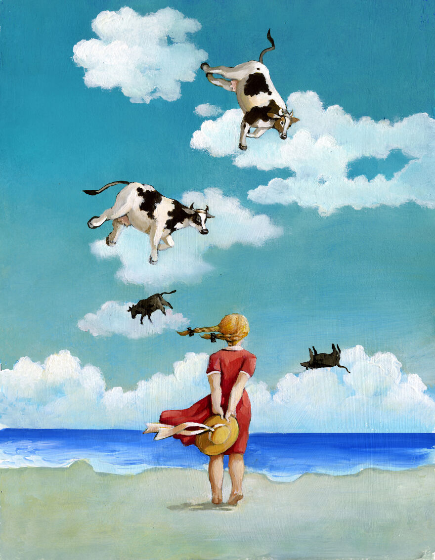 Magic Realism Illustrations Created By A Social Health Worker From A Small Italian Town (64 New Pics)