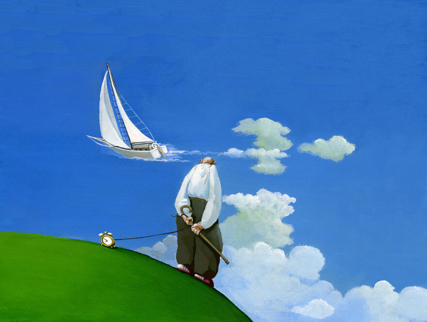 Magic Realism Illustrations Created By A Social Health Worker From A Small Italian Town (64 New Pics)