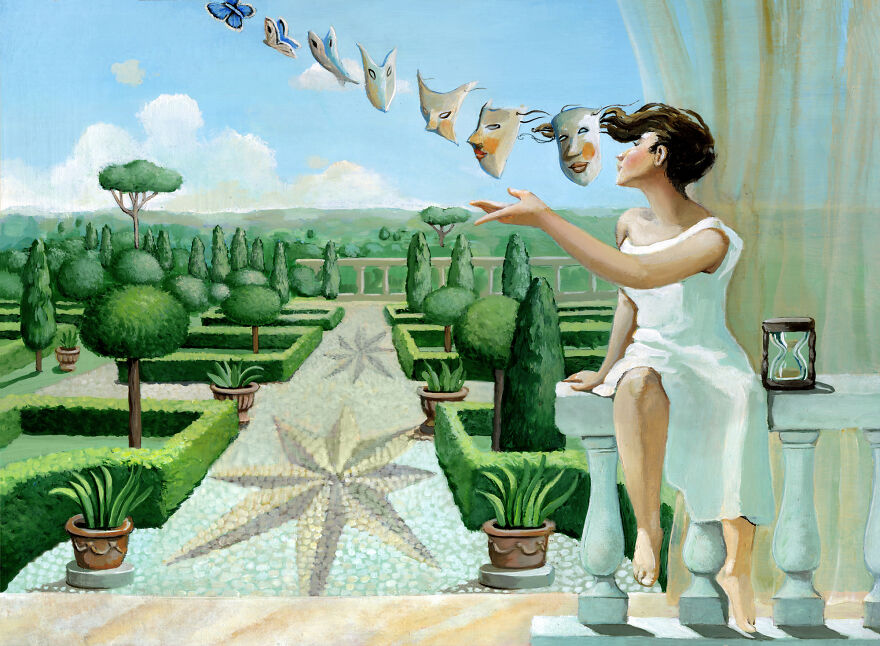 Magic Realism Illustrations Created By A Social Health Worker From A Small Italian Town (64 New Pics)