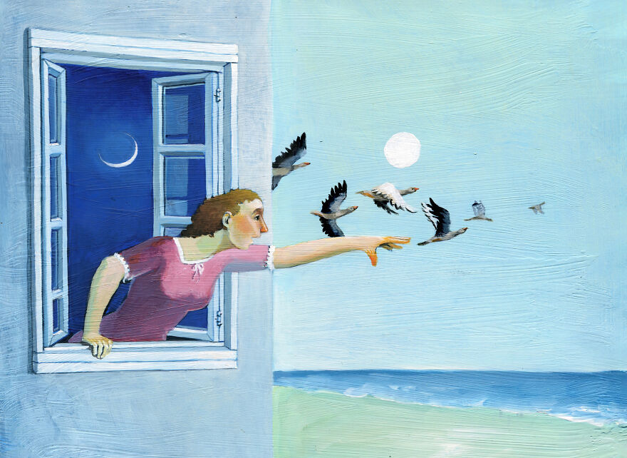 Magic Realism Illustrations Created By A Social Health Worker From A Small Italian Town (64 New Pics)