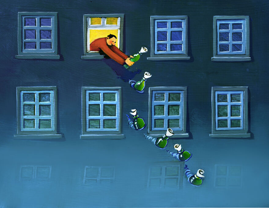 Magic Realism Illustrations Created By A Social Health Worker From A Small Italian Town (64 New Pics)