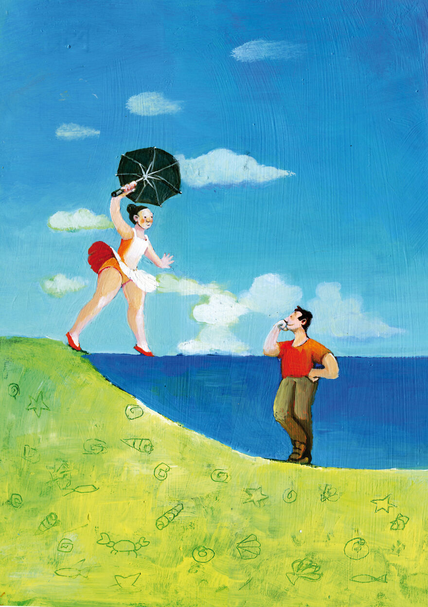 Magic Realism Illustrations Created By A Social Health Worker From A Small Italian Town (64 New Pics)