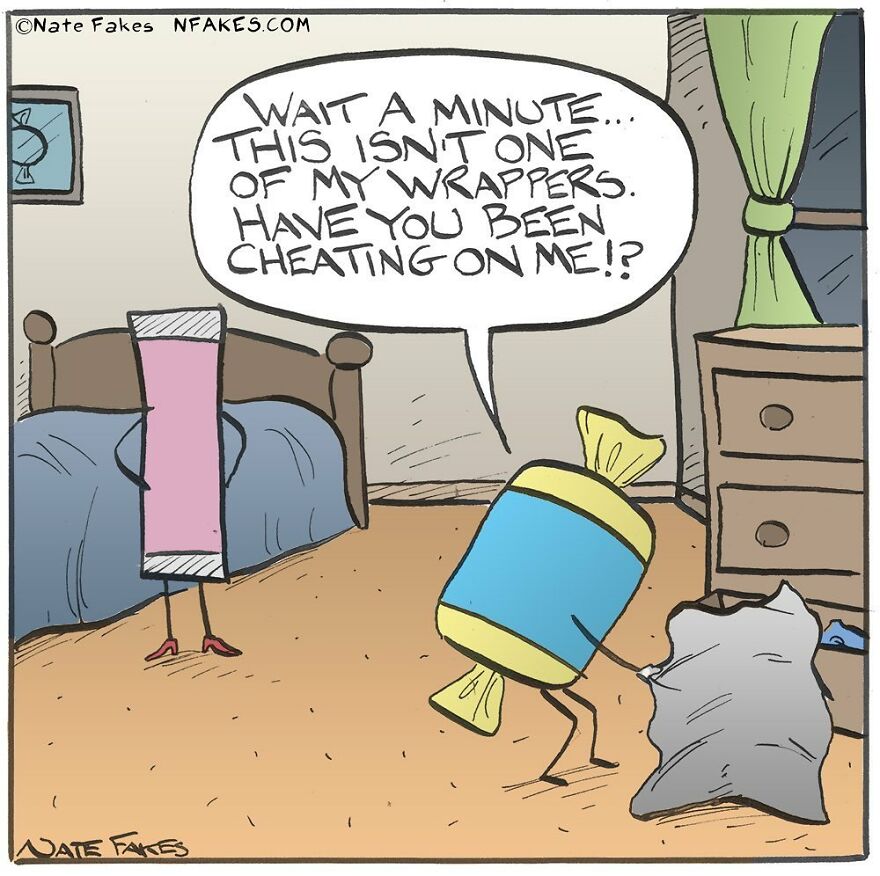 Meet The Humor Of Nate Fakes, The Illustrator Who Will Surely Brighten Your Day