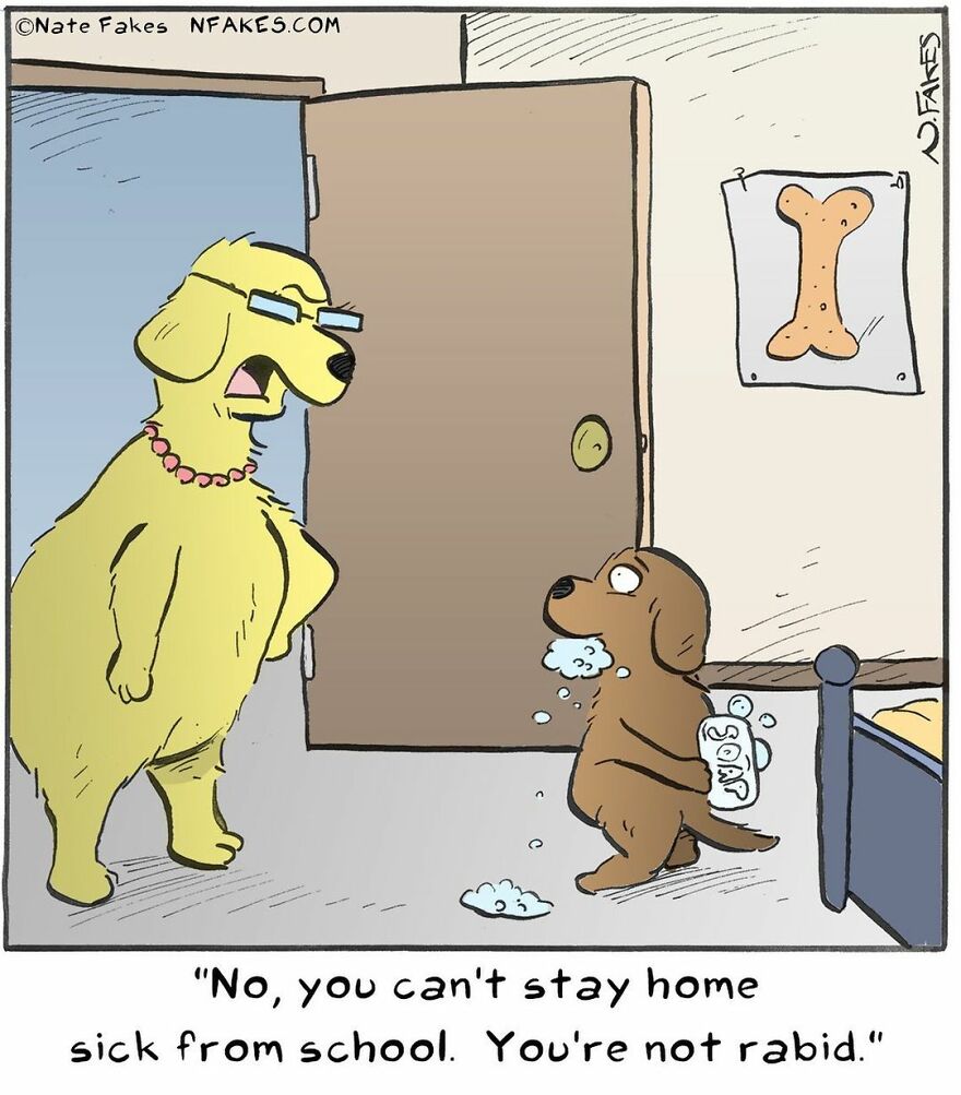 Meet The Humor Of Nate Fakes, The Illustrator Who Will Surely Brighten Your Day