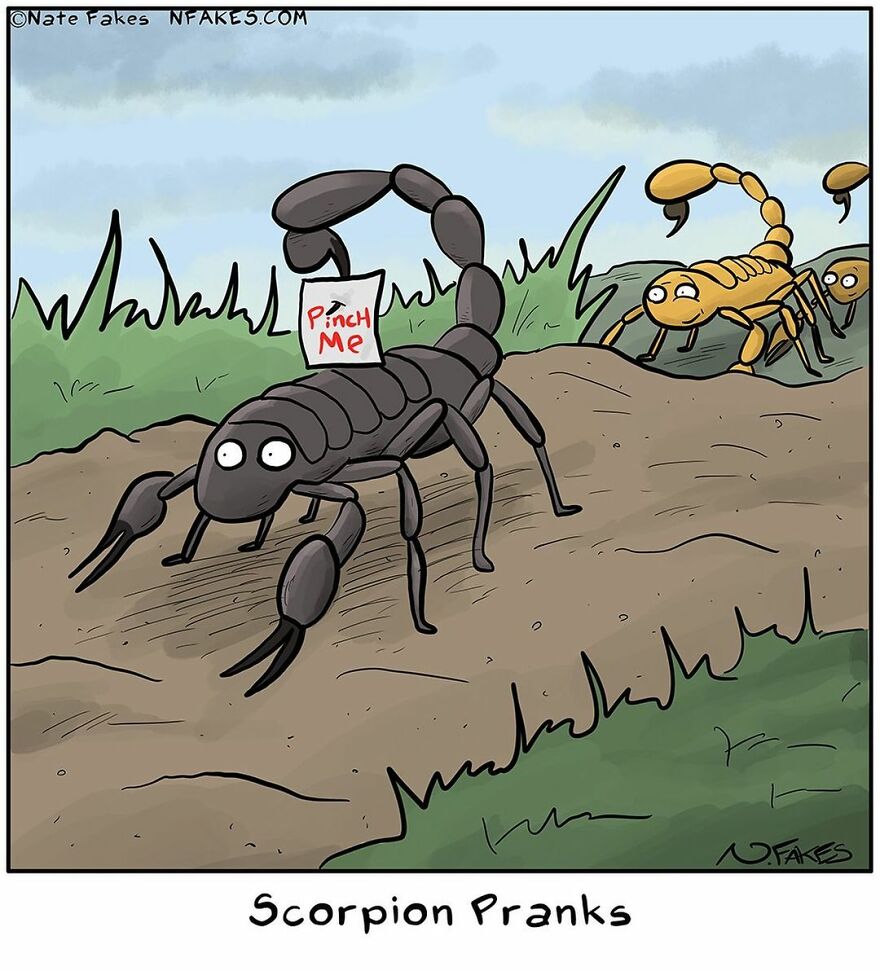 Meet The Humor Of Nate Fakes, The Illustrator Who Will Surely Brighten Your Day