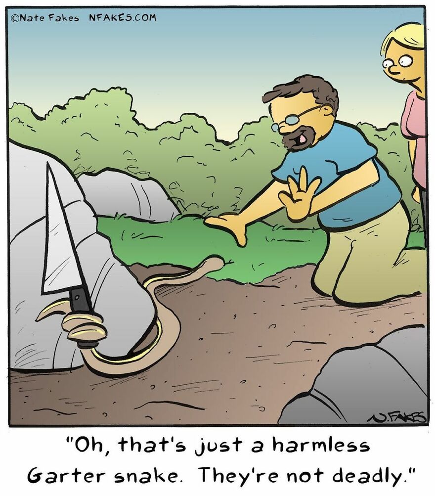 Meet The Humor Of Nate Fakes, The Illustrator Who Will Surely Brighten Your Day