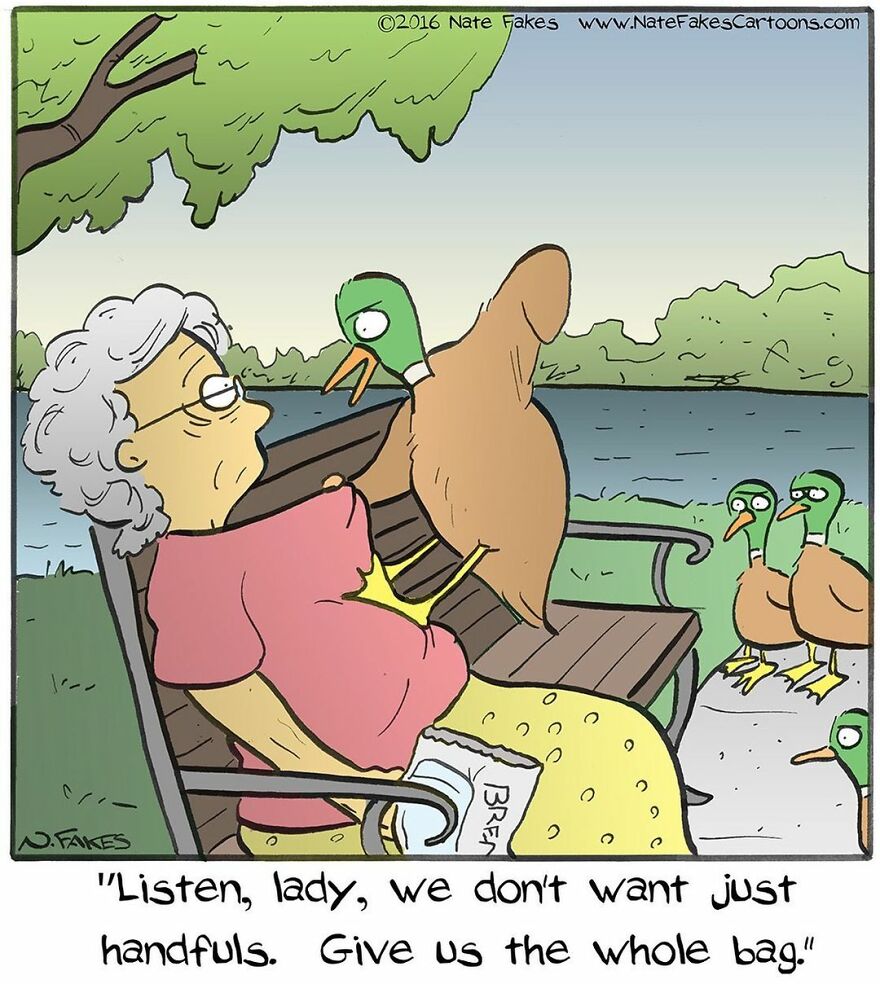 Meet The Humor Of Nate Fakes, The Illustrator Who Will Surely Brighten Your Day