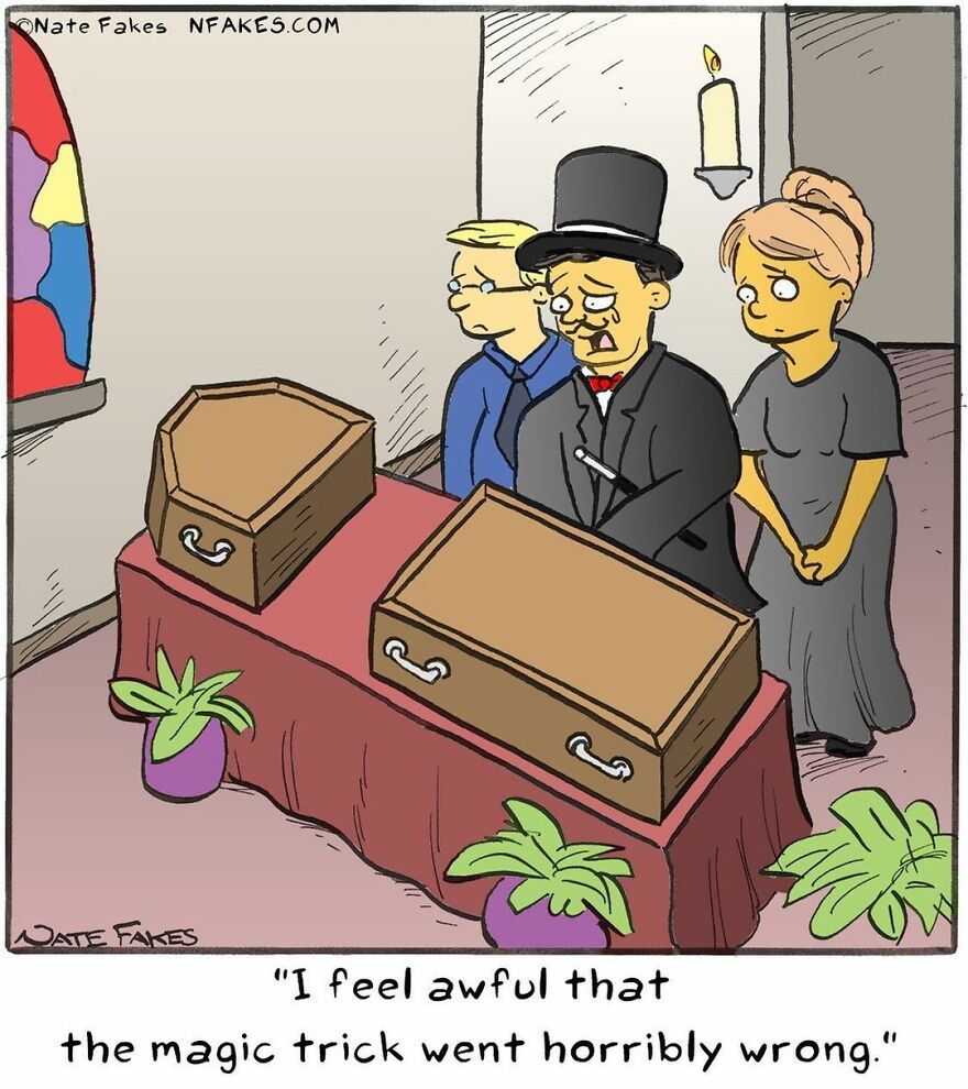 Meet The Humor Of Nate Fakes, The Illustrator Who Will Surely Brighten Your Day