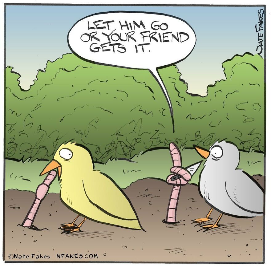 Meet The Humor Of Nate Fakes, The Illustrator Who Will Surely Brighten Your Day