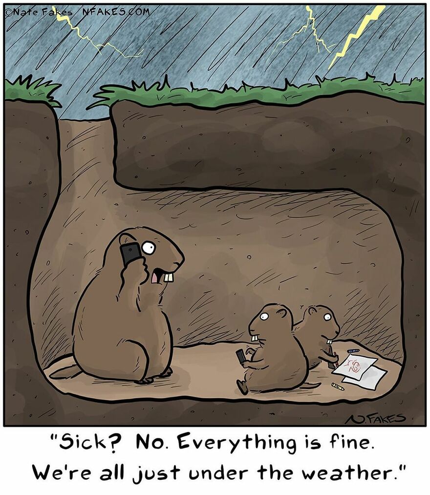 Meet The Humor Of Nate Fakes, The Illustrator Who Will Surely Brighten Your Day