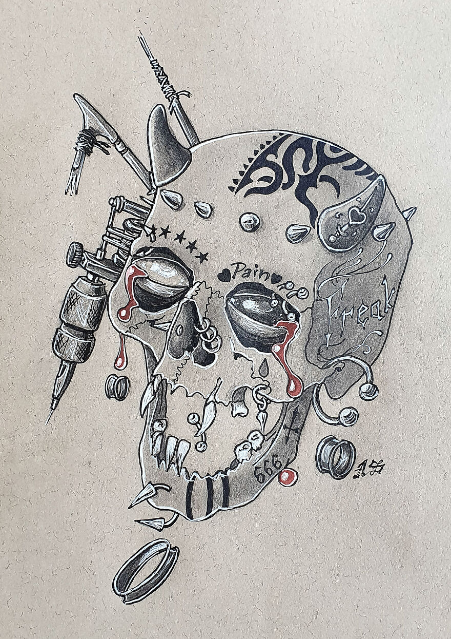 Modify (Body Mods, Tattoos, Implants, Piercings And More With A Crown Of Studs. Let Me Know Do You Have Any Of Them In The Comments! I Only Have 1 Tattoo And My Ear Is Pierced But I Do Tattoos Myself!)