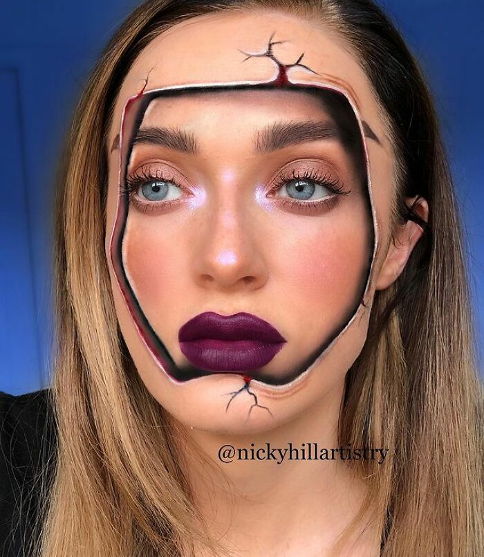 This Self-Taught Makeup Artist Transforms Herself Into Famous People And Psychedelic Creatures (57 Pics)