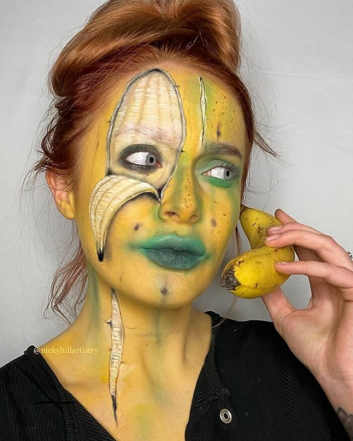 This Self-Taught Makeup Artist Transforms Herself Into Famous People And Psychedelic Creatures (57 Pics)